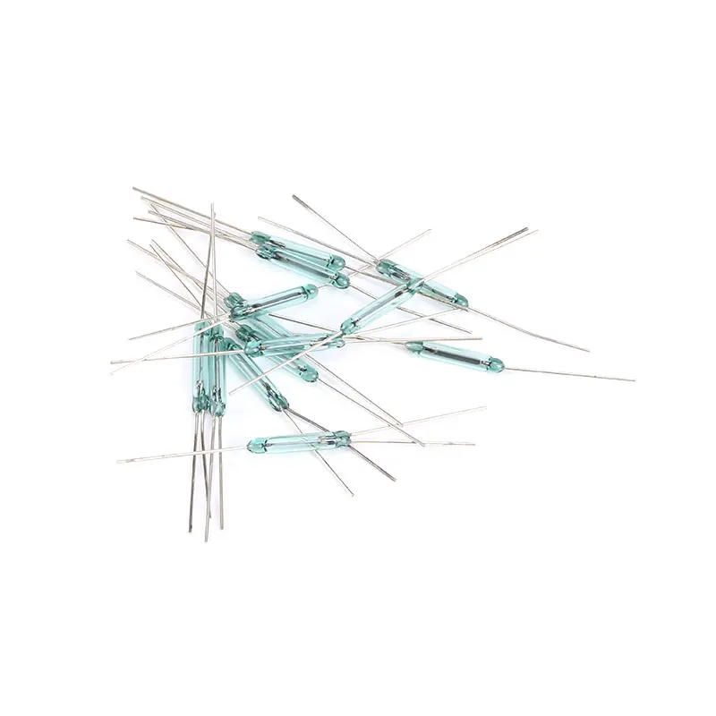 10 pcs Reed Switch 3 pin Magnetic Switch Normally Open and Normally Closed Conversion 2.5X14MM NO NC