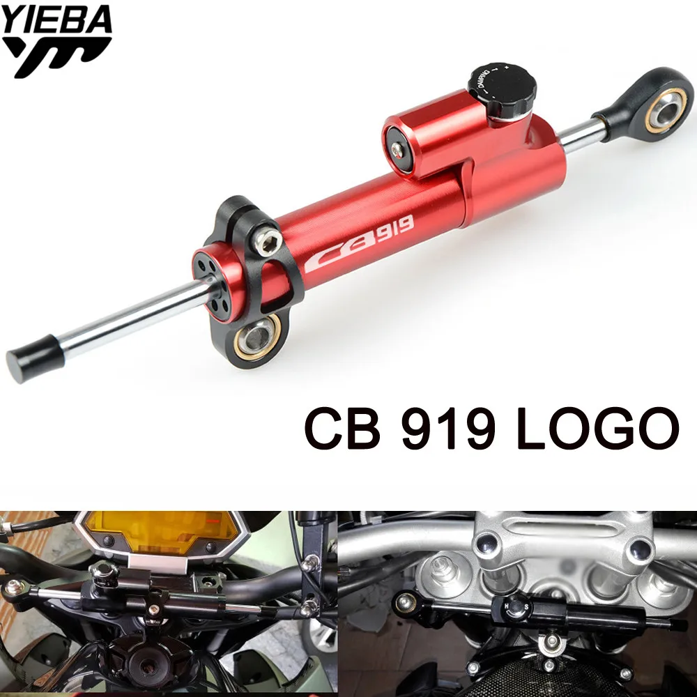 Motorcycle Accessories Steering Stabilize Damper Mount Motorbike Damper Steering FOR HONDA CB919 CB 919 CB900F With CB919 LOGO