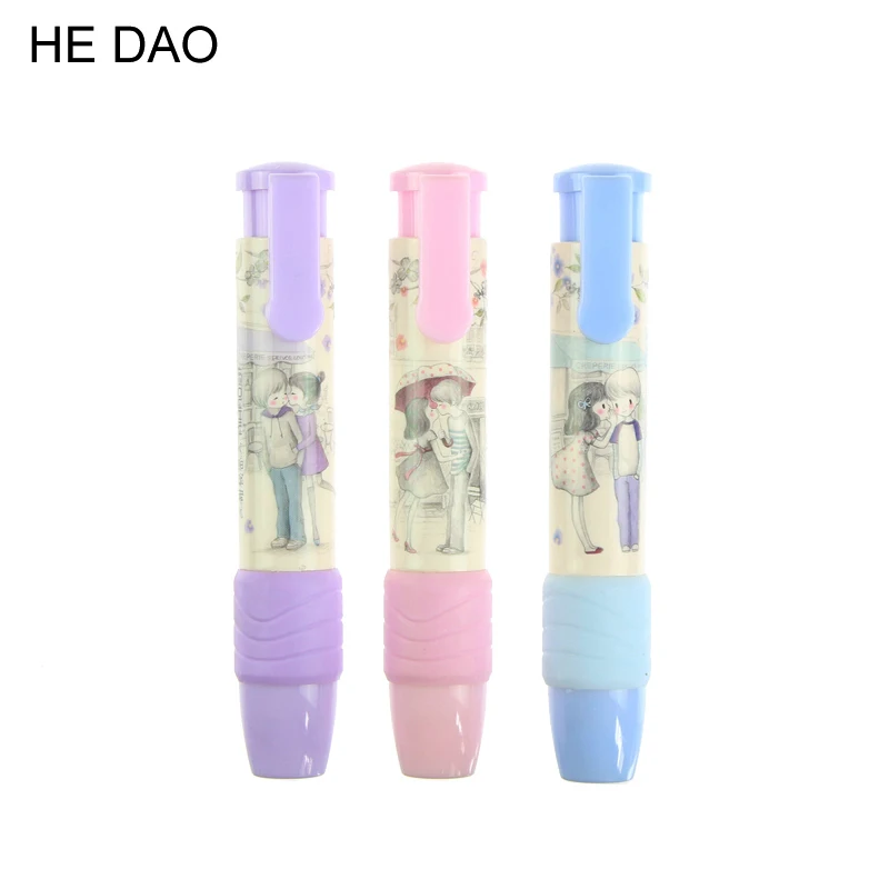Buy Novelty Design Fashion Pen Shaped Eraser Rubber
