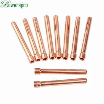 

bowarepro 10pcs 3/32" 10N24 TIG Collet Tips For WP17 18 26 TIG Welding Torch Series Miller Diamondback DB17 18 and DB26 Torches