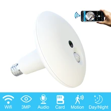 ZILNK 3MP рыбий глаз лампа Wifi камера 360 градусов панорамный светильник HD двухсторонняя аудио Беспроводная камера лампа IP IR 10 м ночное видение