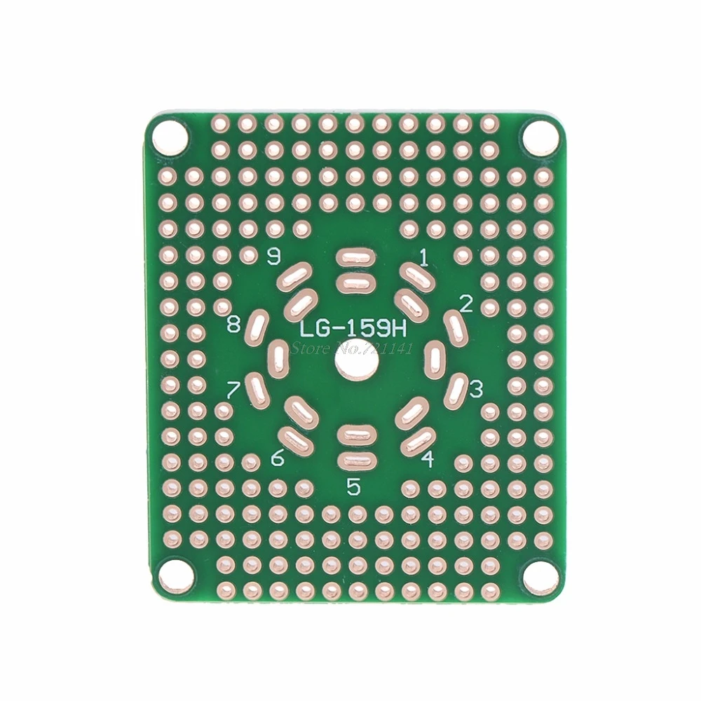 Универсальный прототип PCB для 7 контактного/9 контактного лампового усилителя