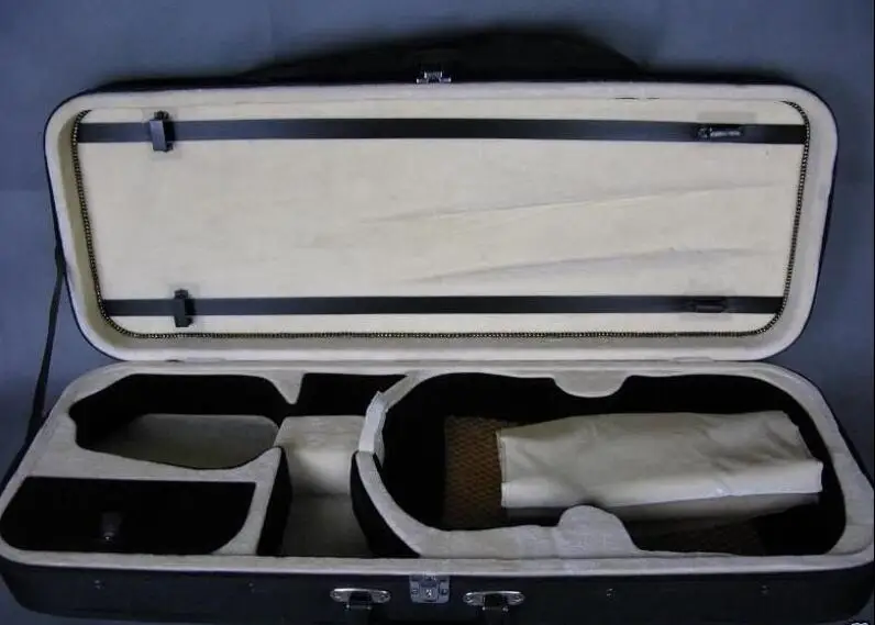 

Black color viola case for 16"1/2 - 17" viola,2 bow holders,shouder rests