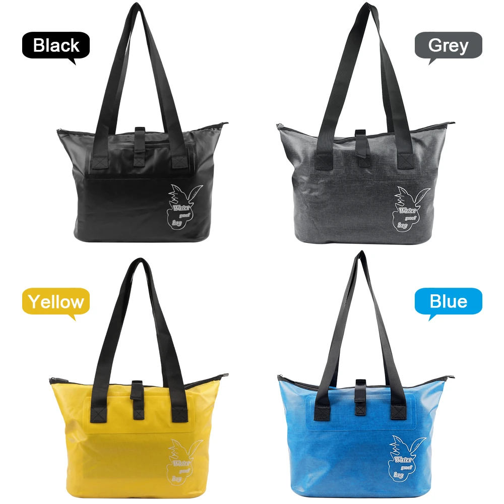 

Outdoor Beach Swimming Kayaking Canoeing Women's Waterproof Handbag Lightweight Shoulder Tote Bag Storage For Gym Traveling