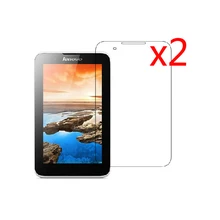2x Очистить Фильмы+ 2x одежда, ЖК-дисплей Экран протектор Защитная пленка щитки для lenovo Idea Tab A3500 A7-50 A7 50 A3500-HV