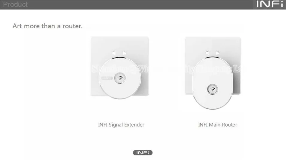 INFI Smart WIFI Wireless Router Powerline Carrier Wifi Signal Amplifier 200mbps 2.4G Plug & Play Wireless Transmit150 AC110-240V-5
