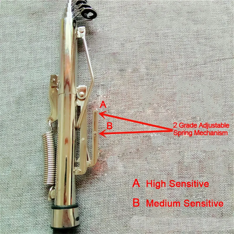 Вверх класс d 2 класс регулируемый, автоматический пружина Удочка Регулируемая Автоматическая Удочка Полюс с держатель из нержавеющей стали 2,1/2,4/2,7 м