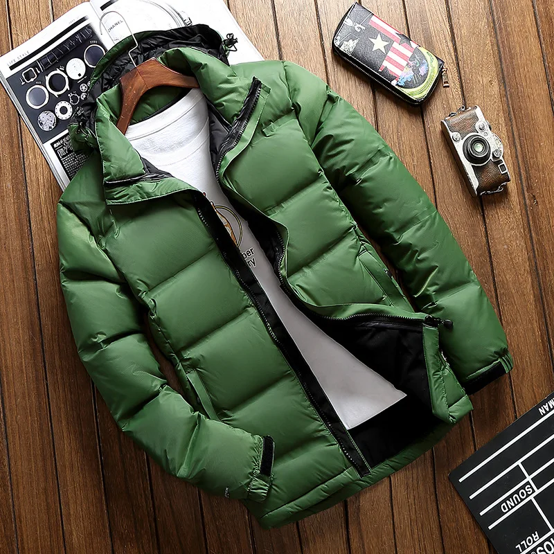 Men coat Snow parkas male Warm Brand Clothing winter Down Jacket Outerwear High Quality 80% White Duck Thick Down Jacket