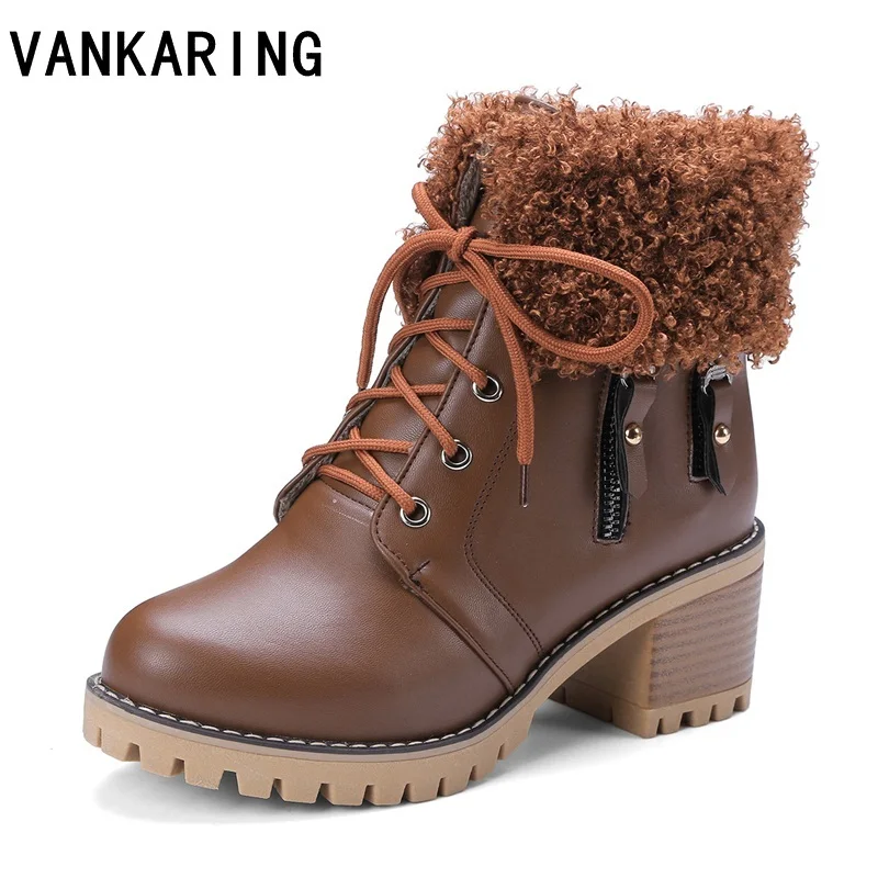 platform waterproof boots