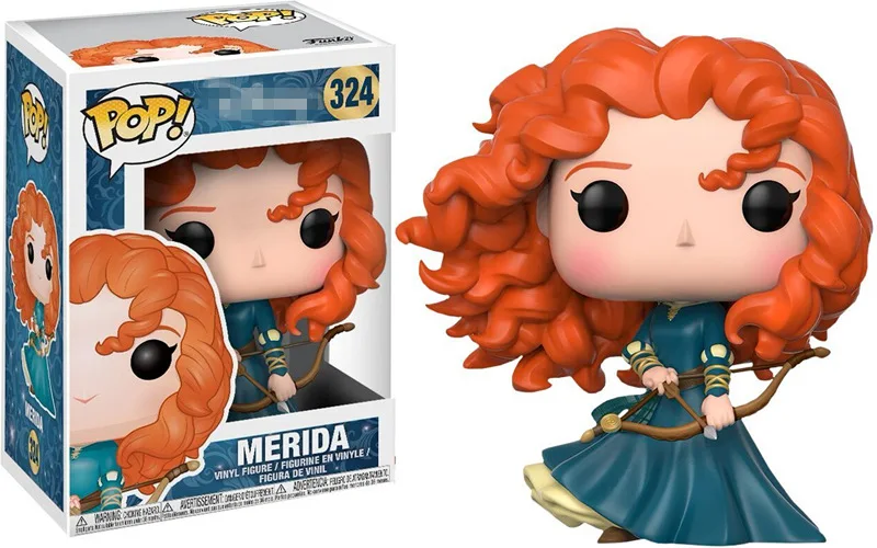 Funko pop официальный Brave Merida Виниловая фигурка Коллекционная модель игрушки с оригинальной коробкой