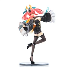 Fate Extra CCC Caster Tamamo no Mae 1/7 Scale Sexy Painted PVC Action Figure Collectible Model Toy 21cm EO25 originalfake kaws dissected companion pvc action figure collectible model toy 21cm without box