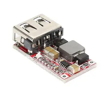 

DC-DC Step-Down Module 6-24V 12V 24V to 5V 3A Car USB Phone Charger Board