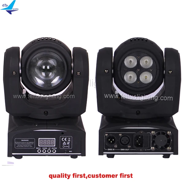 A-wash moving head light новое поколение две стороны RGBW 4 шт 10 Ватт led