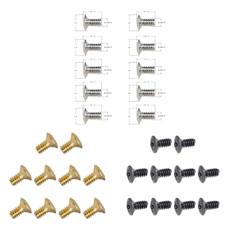 10 шт гитарный винт 3,5 мм по стандарту США 3 Way 5 способ Рычажные переключатели выбора установлен
