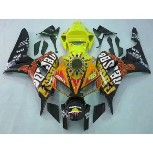 Repsol обтекатель кузова комплект для Honda CBR1000RR CBR 1000 RR 06 07 впрыска ABS - Цвет: XF-4003-022