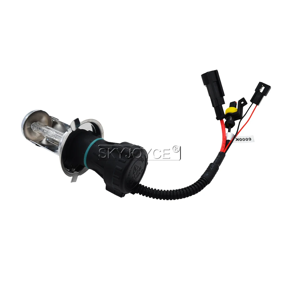 SKYJOYCE 55W DC bi xenon hid kit H4-3 xenon Lamp H4 Hilo HID Bixenon kit Bi xenon H4 Car headlight bulb 6000K 8000K 4300K 5000k (6)