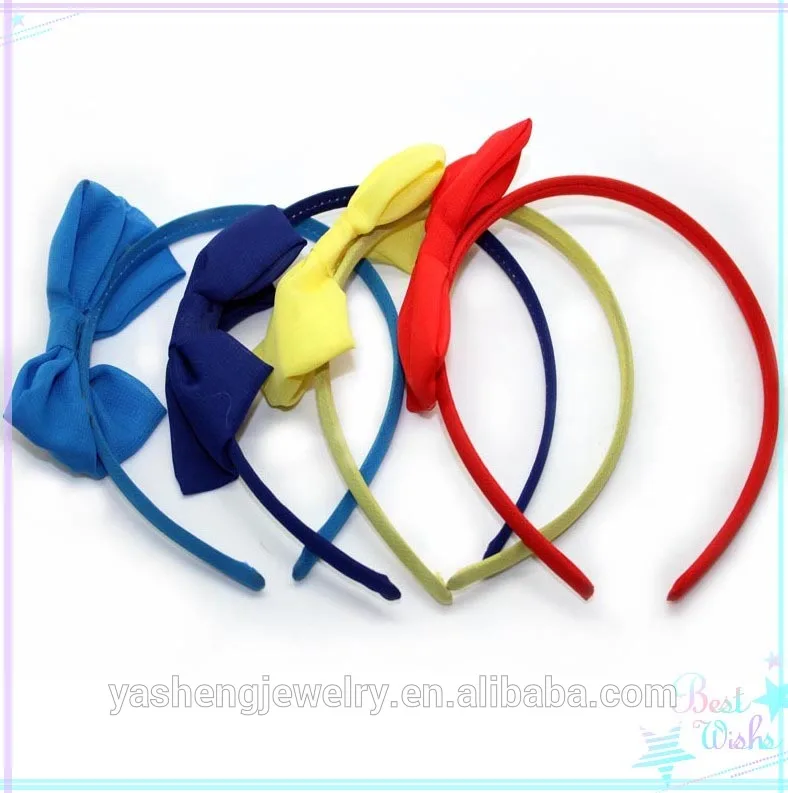 

Classic butterfly knot hairband cute bobby pin 4 difefrent color hair clips for kids hair accessories