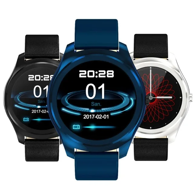 

N3 Pro Smart Watch For Business Men Women 1.3 Inch MTK2502 HD Slim Bluetooth Heart Rate Monitor Fitness Tracker For Android IOS