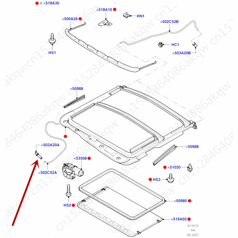 Skylight дренажный клапан 2005Fo rd2008 Skylight клапан на выходе для воды Skylight шланг пилот клапан на выходе клапан на крышу