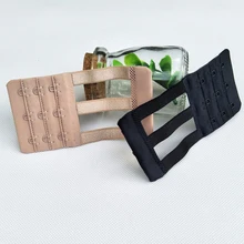 Женское удлинение для бретель бюстгальтера, 3 ряда, 3 крючка, бюстгальтеры, застежка, ремень, нижнее белье, швейные инструменты, аксессуары, 1 шт., 2 цвета