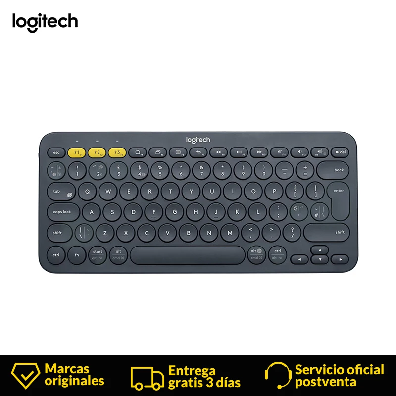 

Logitech K380 Mini Spanish Wireless keyboard 2.4Ghz gamer bluetooth keyboard For Notebook Laptop Mac Desktop PC TV Office