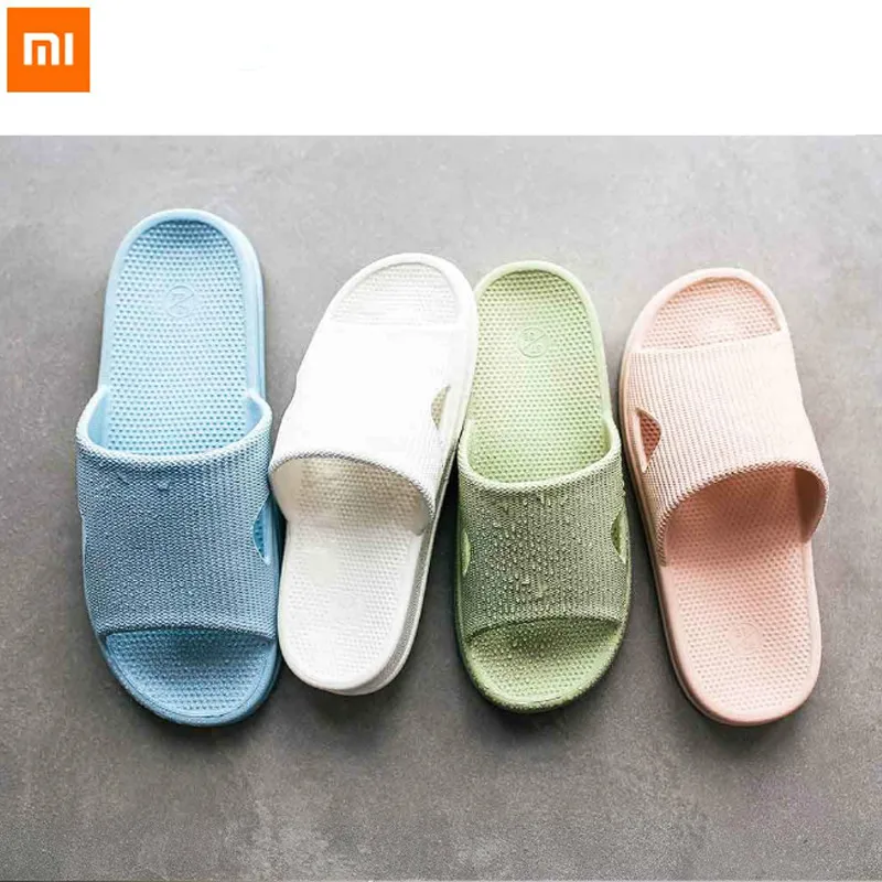 Xiaomi Mijia Youpin One cloud Soft bullet home slippers Massage design and high elastic Non-slip wear | Электроника