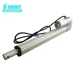 Bringsmart SRA-A мм ход 250 12 В DC привод толкатель 150 кг нагрузка 12-48 В DC сверхмощный 1500N трубчатый электрический линейный привод