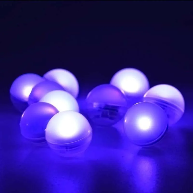 IP68 Водонепроницаемый RGB Подводные погружные свет светодио дный мяч плавающий бассейн ваза свет для вазы Свадебная вечеринка Baby Shower