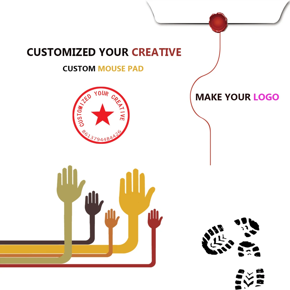 Creative DIY Mouse Pad Custom build Mouse Pads Customized mats