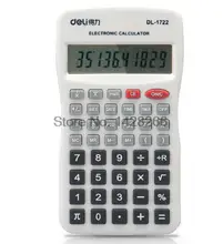 2016 Rushed Real Calculator Graphic Led Calculator Scientific Deli 1722 Slim Time And Date Display For Students Free Shipping
