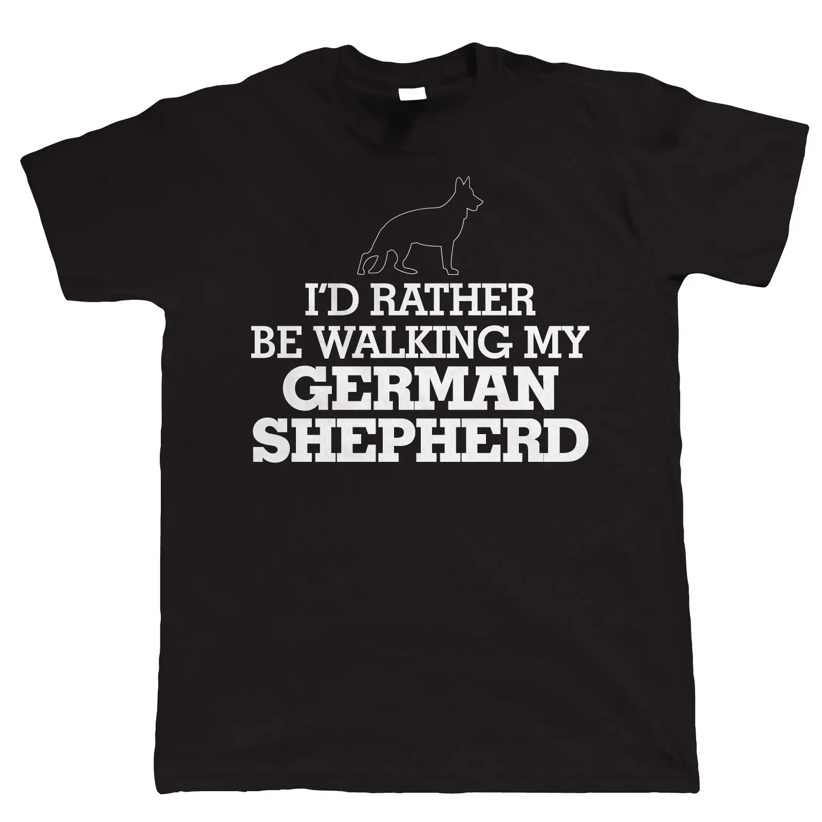 I'd Rather Be Dog Walking T-Shirt
