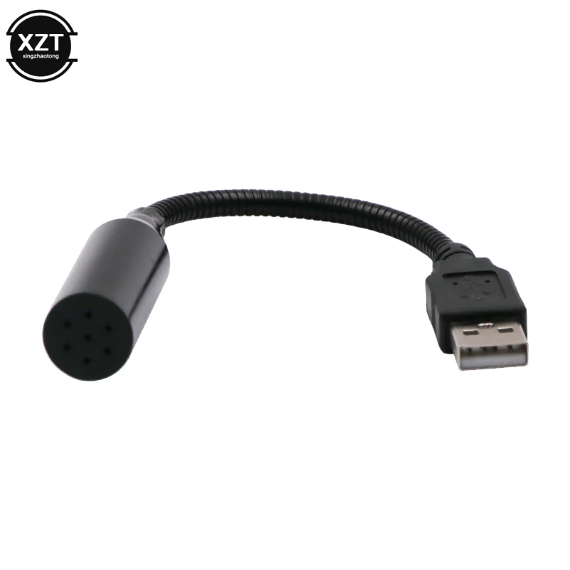 Мини USB микрофон Регулируемый Настольный USB микрофон Анти-шум аудио портативный мини USB микрофон для компьютера