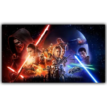 

HD Wall Art Prints Paintings 1 Pieces Movie Star Wars Poster Home Decoration Canvas Pictures Hotel Modular Living Room No Frame