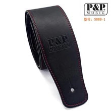 High-grade product leather guitar bass leather 160 cm straps instrument accessories