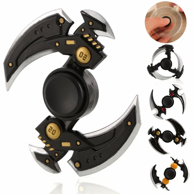 Wallfire Metal Fid Spinner ADHD EDC Antistress Toys Anti Stress