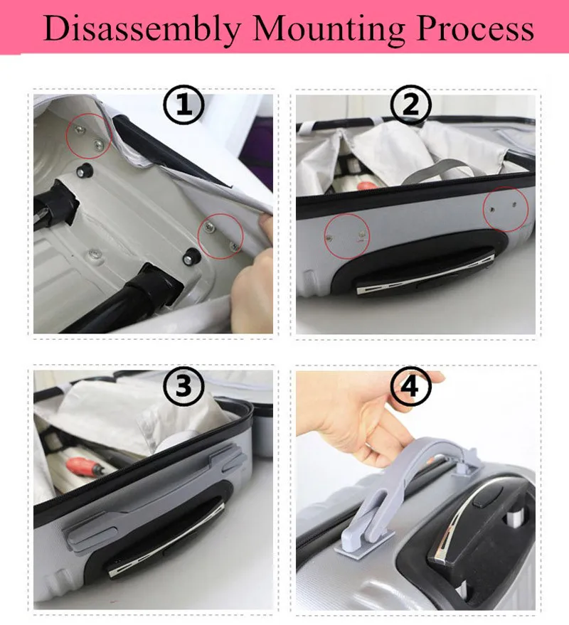 Запчасти для чемоданов на колесиках, как отремонтировать самому