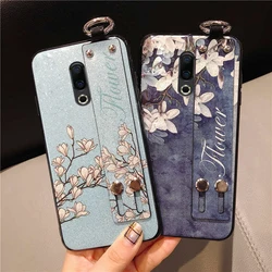 На Алиэкспресс купить чехол для смартфона glitter finger ring phone case for meitu m8 m8s t8 t8s v6 t9 flower wristband strap holder stand back cover soft coque fundas