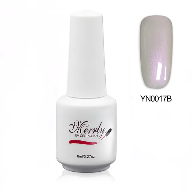 Buy Pearl White Color Gel Polish Soak Off Summer Shell