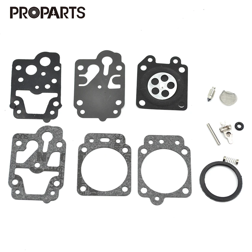 D20 WYJ K20 WYJ Walbro Carburetor Gasket Diaphragm Repair Set Kitin