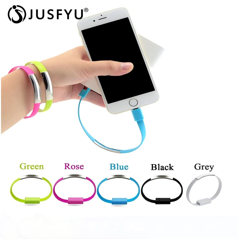 Universal Wrist Band Bracelet Charger Cable Type C Wearable Wristband