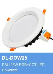 DL5 DP1 DP2 DP3 DALI RGB+CCT brightness color temperature dimming panel DALI Bus Power Supply 5 IN 1 LED Strip Controller - Цвет: DL-DOW25 downlight