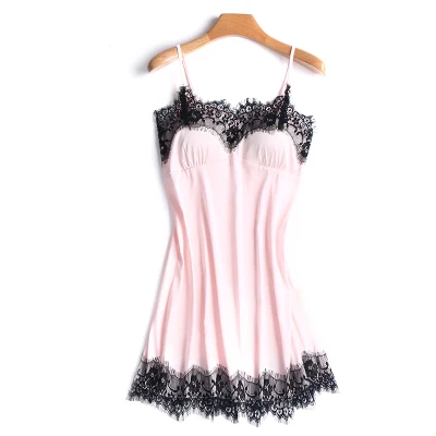 Ночная рубашка женская шелковая ночная рубашка|sleeveless nightgowns|nightgowns silksilk nightgowns |