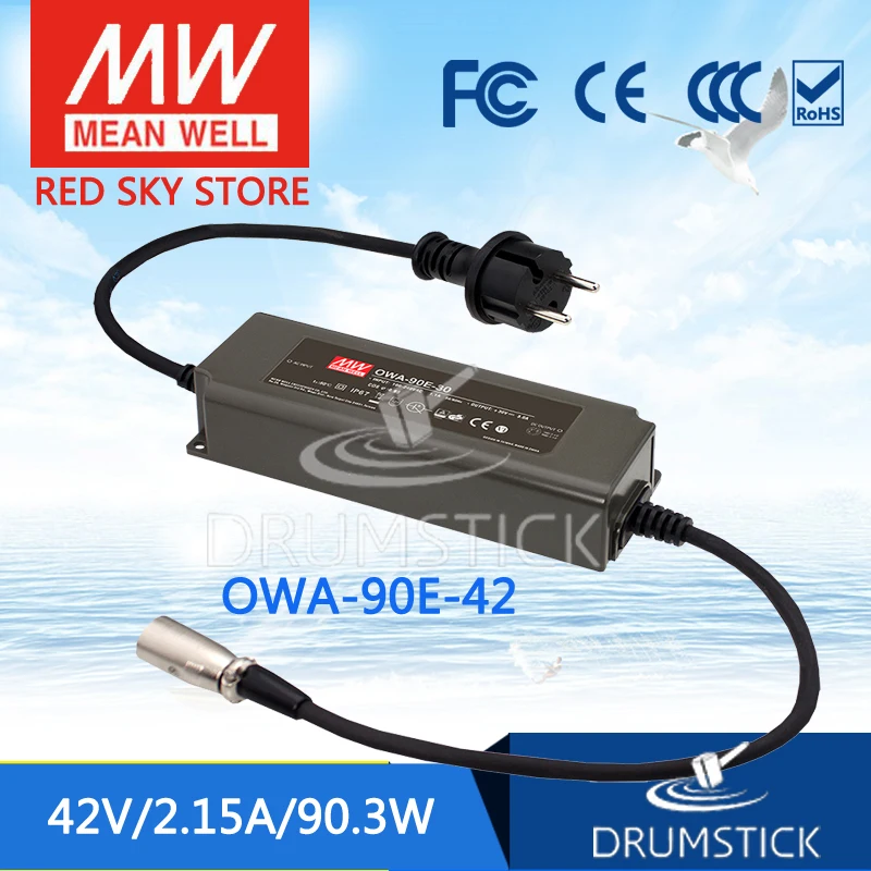 

MEAN WELL OWA-90E-42 42V 2.15A meanwell OWA-90E 42V 90.3W Single Output Moistureproof Adaptor