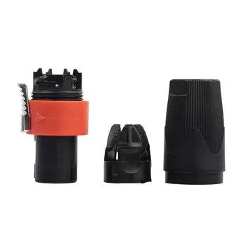 

10Pcs 4 Pole Audio Adapter Speaker Amplifier Connector Converter Plugs Universal for Neutrik nl4fc nl4fx nlt4x nl2fc