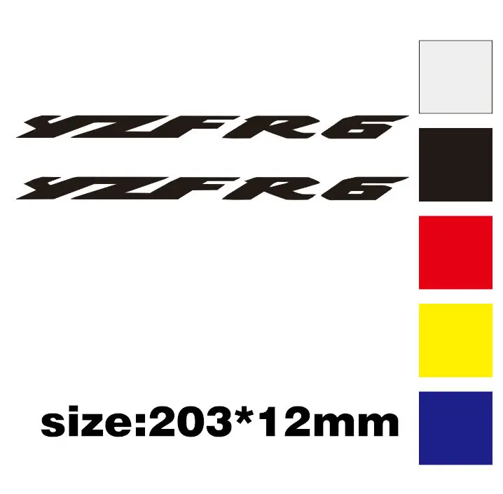 

Reflective sticker helmet decorative motorcycle fit for yzfr6