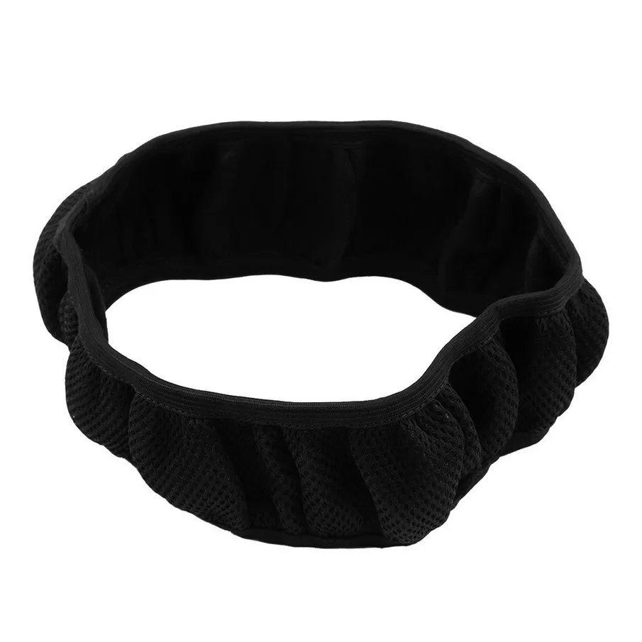 

Universal Car Auto Truck Leather Handmade Steering Wheel Cover Protector 36/38cm Black/Red/Gray Cool For Summer Use Non Slip