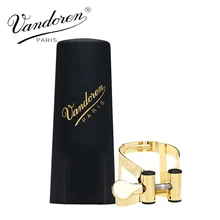 Мундштук для кларнета vandoren LC57DP M/O Ligature и пластиковая крышка для альт-саксофона; позолоченная отделка