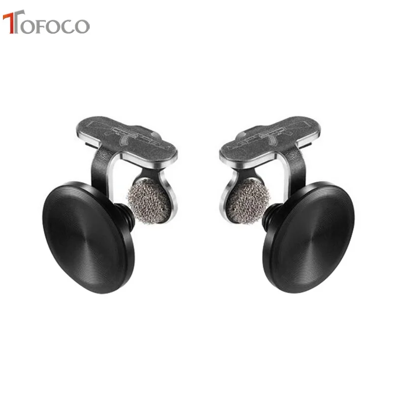 

TOFOCO Mobile Phone Game Joysticks Gamepad For PUBG Trigger Fire Button Smartphone Shooting Game Aim Key L1R1 Shooter Controller