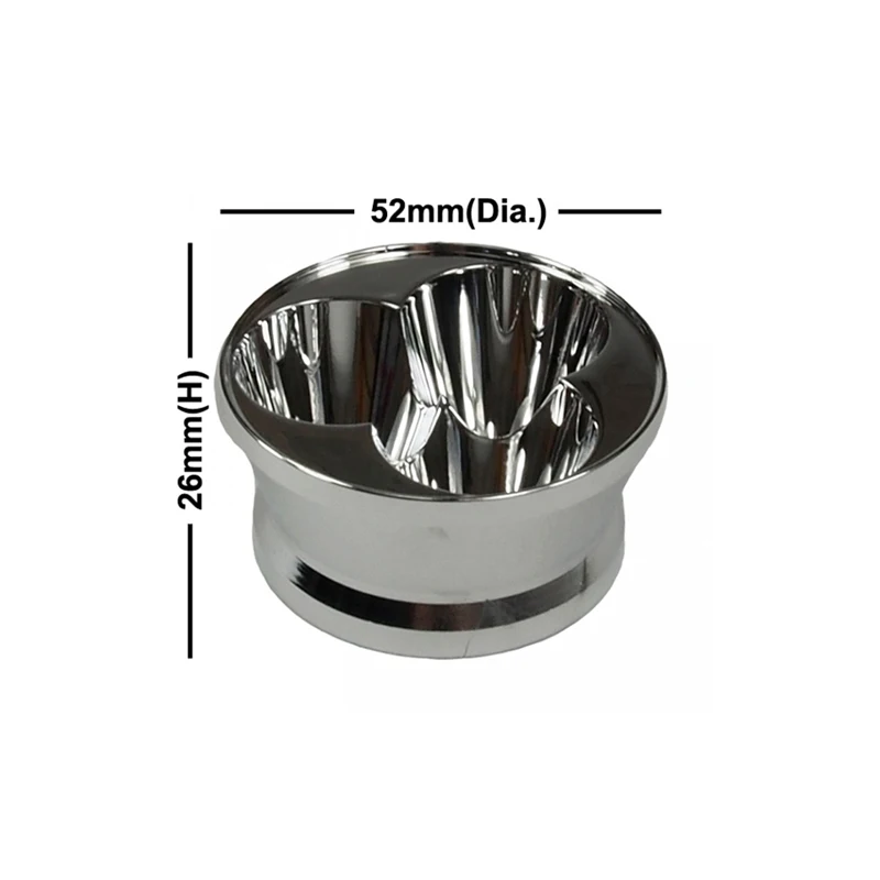 Алюминиевый отражатель SMO 52 мм (D) x 26 (H) (1 шт.)|reflector|reflector smoreflector aluminium |
