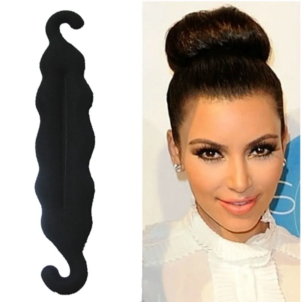 Furling NEW Black Magic Sponge Twist Hair Bun Maker With 2 Hooks Hair  furling-new-black-magic-sponge-twist-hair-bun-maker-with-2-hooks-hair